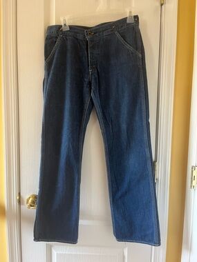 rag & bone Women's Dark Blue Cropped Jeans